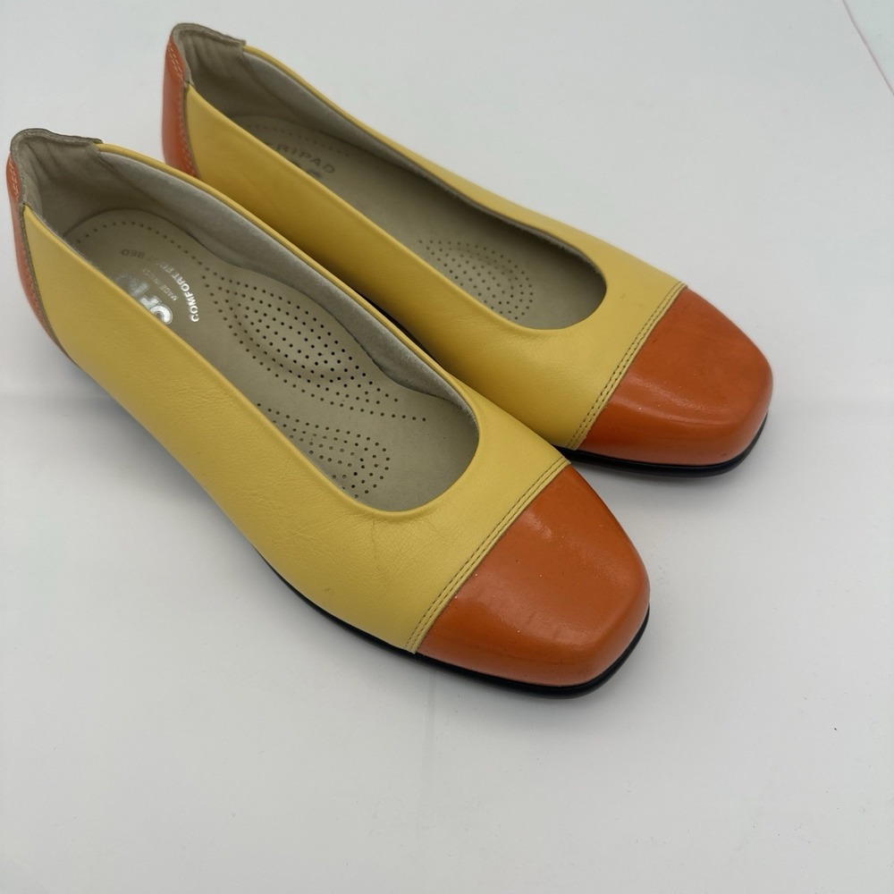 SAS Coco Yellow/Orange 6 M WOMENS DRESS SHOE NWOB